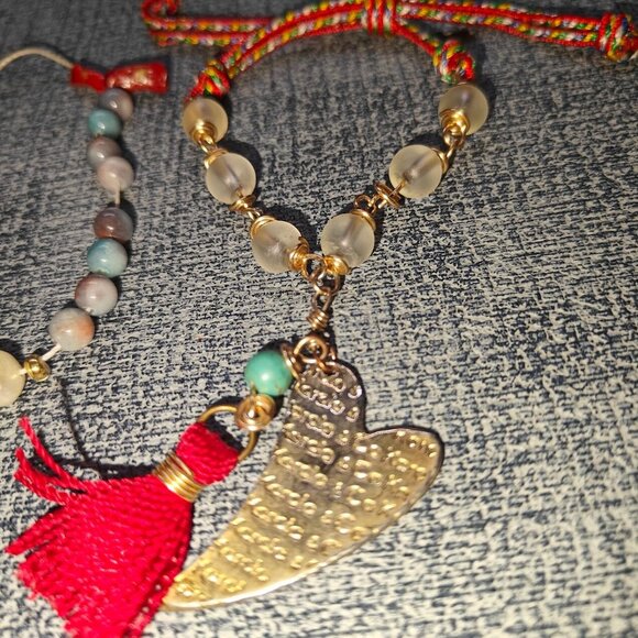 Karola & Co 2pc Adjustable Bracelets Women’s Accessories Jewelry Set - Picture 3 of 3